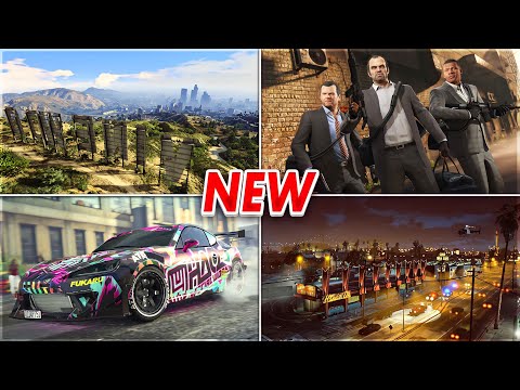 ALL New Features In GTA Expanded And Enhanced! (4K Graphics Modes, Character Transfer & MORE)