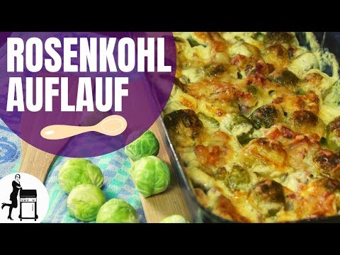 Rosenkohlauflauf | einfaches & schnelles & leckeres Rezept