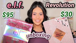 e.l.f. vs Makeup Revolution Advent Calendar 🤩 Which is better? *UNBOXING*
