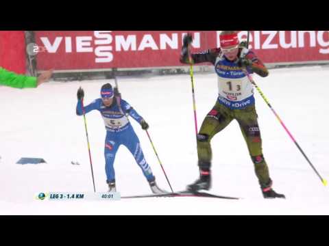 Biathlon WCh-2017. Deutsche Frauen holen Staffel Gold
