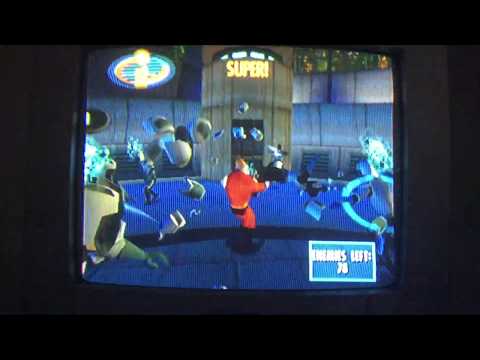The Incredibles Video Game Battle Mode Trick