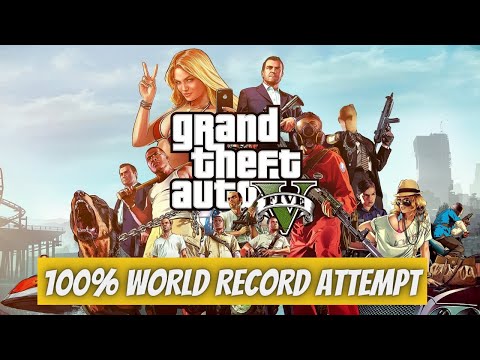 100% Grand Theft Auto V - Speedrun World Record Attempt - #1 LIVE