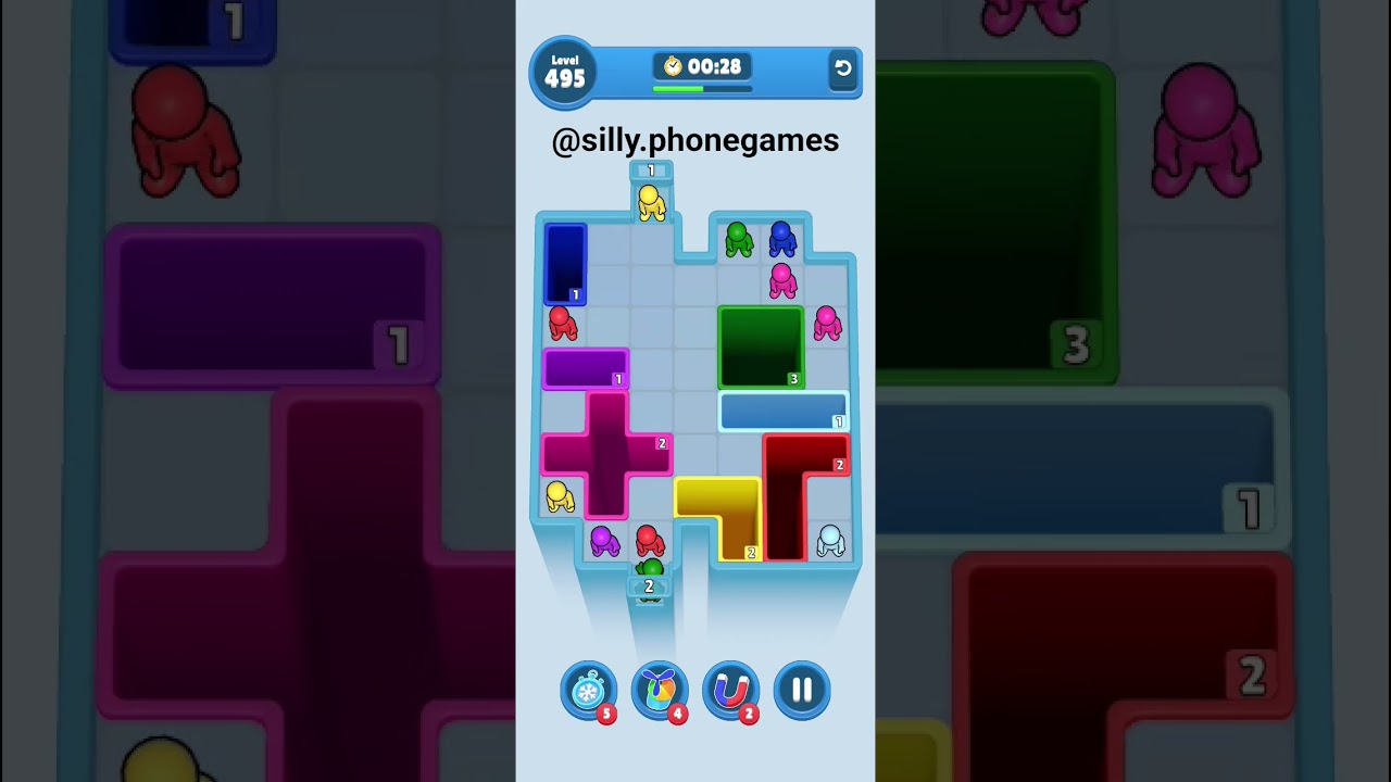 Drop Away Level 495 Walkthrough Solution