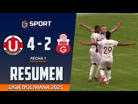 FC UNIVERSITARIO 4 - 2 GUABIRÁ