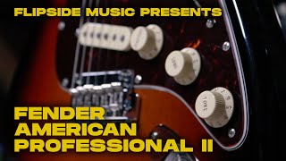 Video thumbnail for Fender American Professional II Stratocaster Playthrough by Flipside Music