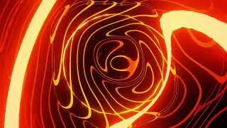 Warm Soul - Red Orange Abstract Background Video 4k Organic - VJ LOOP NEON Tunnel Wallpaper