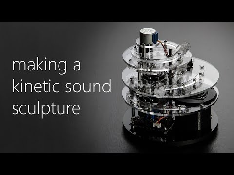 Building a motor-driven kinetic sound sculpture | intermittent luminal phase