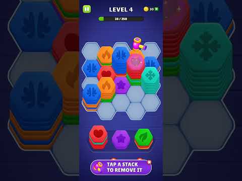 Hexagon: Stack Sort