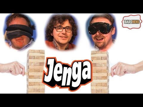 Bars Vs Hens #5 - Blindfolded Jenga | Barshens ft Nerd³