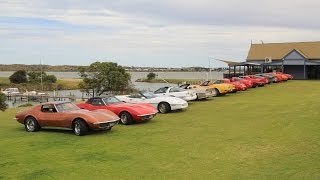 preview picture of video 'Corvette Club of SA ~ Goolwa Run 8th December 2013'