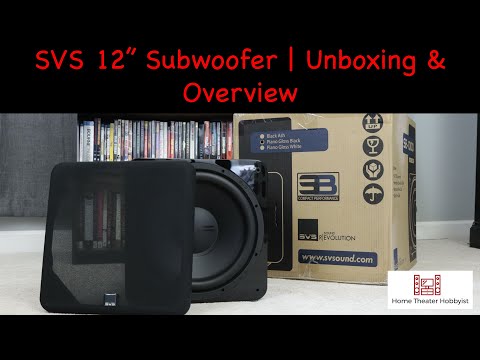 SVS SB-1000 12" Subwoofer | Unboxing and Overview