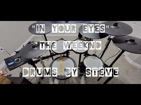The Weeknd's "In Your Eyes" - using Roland TD-17KVX and Toontrack's EZ Drummer 3 "Dark Matter" Kit