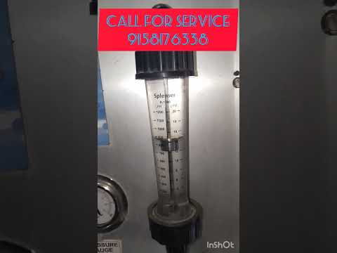 1000 LPH RO plant service