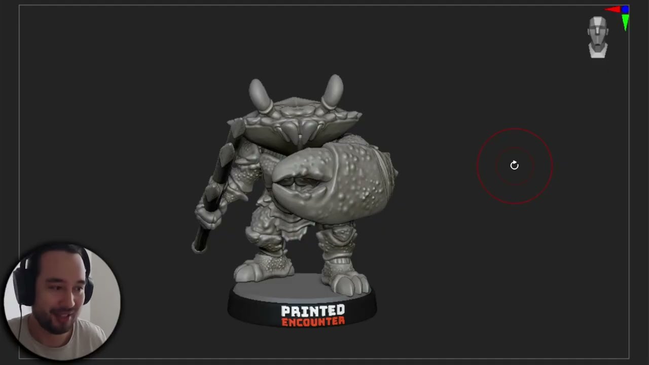 First Crabfolk sample done - Session 03