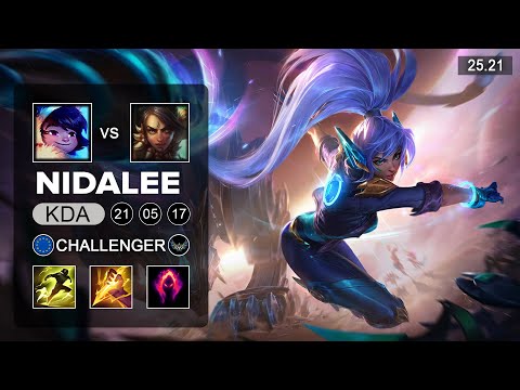 Nidalee vs Nunu & Willump Jungle - EUW Challenger - Patch 25.21 Season 15