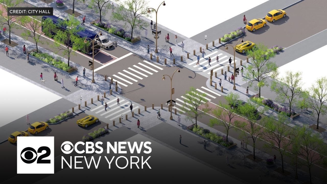 Renderings show planned transformation for NYC's Fifth Avenue