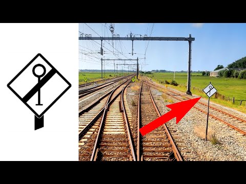 Spoorwegseinen uitgelegd DEEL 26: Einde beveiligd gebied Amsterdam - Alkmaar CABVIEW HOLLAND 20/7/21