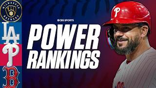 Latest MLB Power Rankings: Brewers & Dodgers take top spots | Phillies stay hot, move up to No. 7