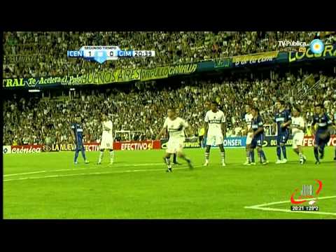 GOL DE DOMINGUEZ - ROSARIO CENTRAL 2 GIMNASIA LA PLATA 0 - FECHA 17 B NACIONAL (04 12 2012)