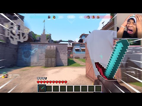 When A Minecraft Player Tries Valorant...