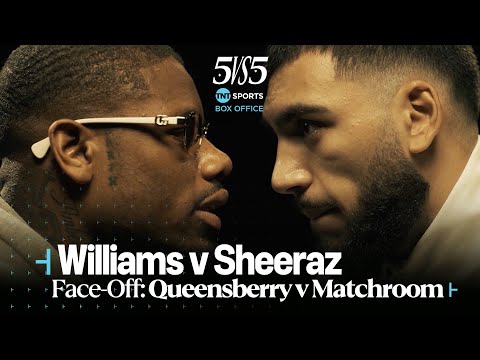 Ammo Williams v Hamzah Sheeraz: Face-Off 👀 5 vs 5: Queensberry vs Matchroom 🔥 Warren vs Hearn