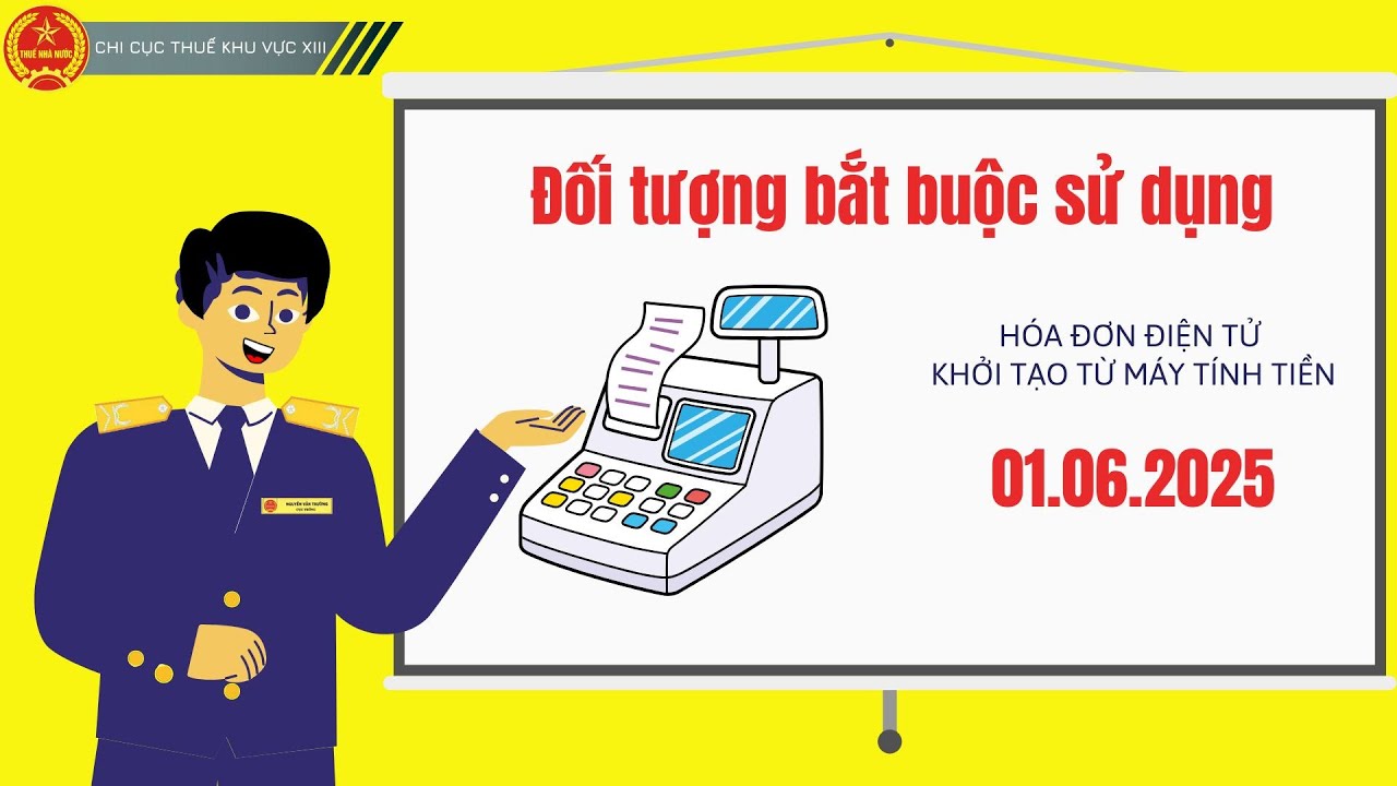 Những đối tượng nào bắt buộc phải xử dụng hóa đơn điện tử khởi tạo từ máy tính tiền khi bán HHDV?