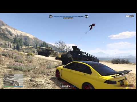 Human cannon glitch lol GTA 5 PS4