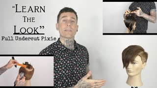 Learn the Look: Asymmetrical Pixie with Undercut