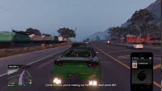 Grand Theft Auto 5 phone call from Brucie