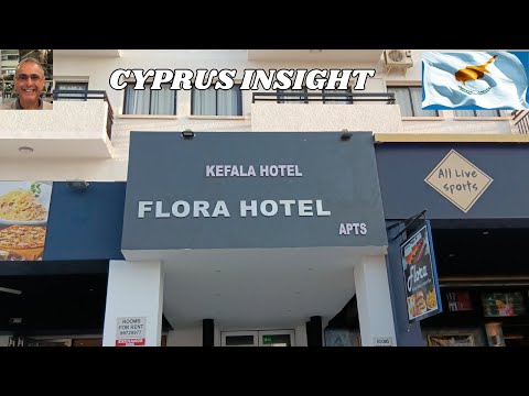 Flora Hotel Apartments, Protaras Cyprus - A Tour Around.