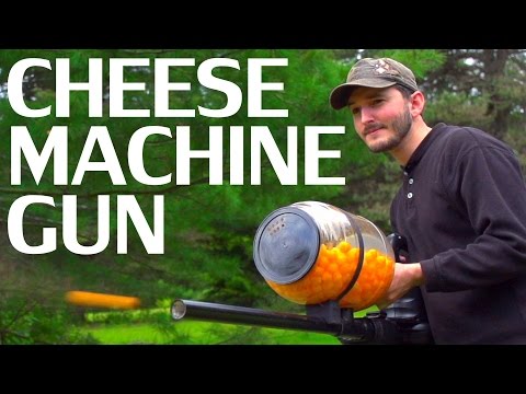 A Cheese Ball Machine Gun Is A Perfect Way To Mess With The Lactose Intolerant