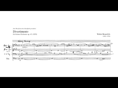 Walter Braunfels – Divertimento