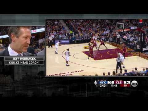 Kristaps Porzingis vs Cleveland Cavaliers 23.02.2017 (8Pts)