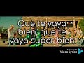 Que Te Vaya Bien SantaFeria Ft Zumbale Primo Letra