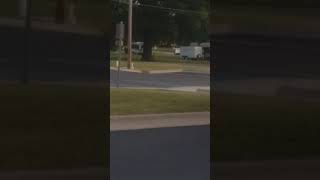 preview picture of video 'Unknown westbound Norfolk Southern Train with CSXT Power Downtown Leighton Tuesday June 4 2019 6:45'