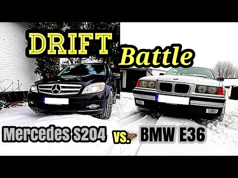 PS Blick - Drift Battle BMW E36 vs. Mercedes C-Klasse | 328i Coupé | C220 CDI | 2021