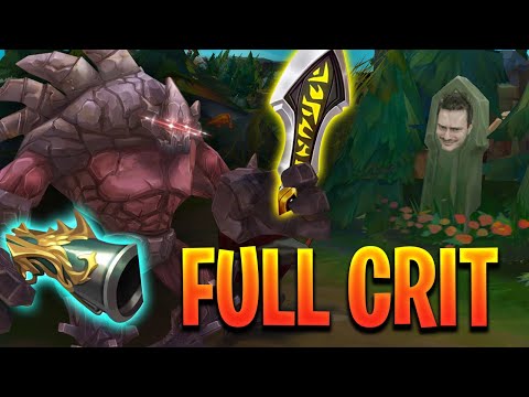 Crit Malphite ti ukopne hlavu 🗿 (100% CRIT)