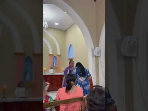 Missa e imposição das cinzas - Paróquia São João Batista - Paulino Neves