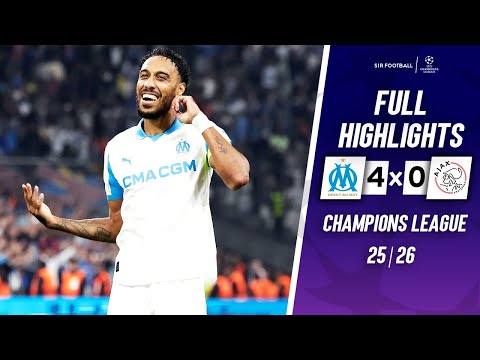 Marseille vs Ajax 4-0 - Highlights & Goals - 2025