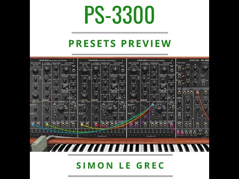Cherry Audio PS 3300 | Presets Preview (No Talk)