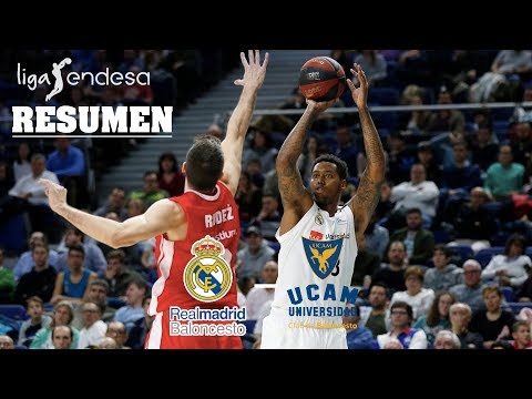 Real Madrid - UCAM Murcia (80-74) RESUMEN // Jornada 13 Liga Endesa
