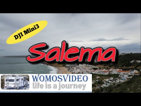 Salema an der Algarve.