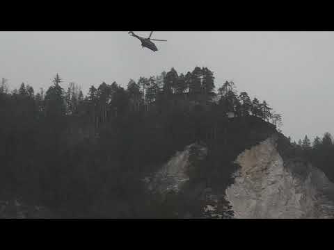 Belca potek miniranja