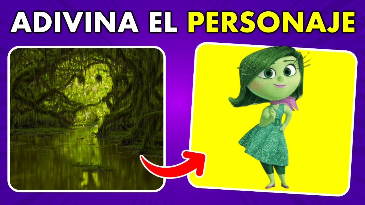 INTENSAMENTE 2 🤢😨 ADIVINA LA ILUSIÓN ÓPTICA - ¿Tu visión es buena? - Intensamente Quiz