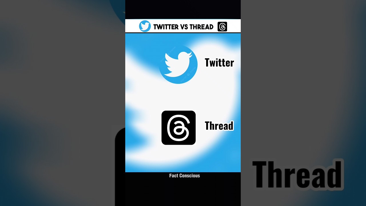 Twitter vs Threads | Threads app | #threads #shorts#elonmusk #markzuckerberg