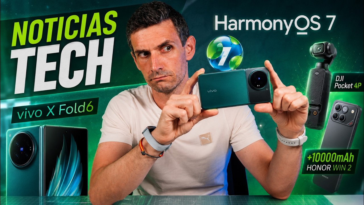 HONOR WIN 2 será IMPARABLE con + 10000mAh y vivo X FOLD 6 ¿mí próximo móvil?