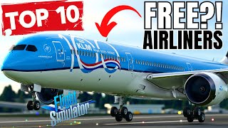 Download lagu 10 Amazing FREE AIRLINERS for MSFS! | PC & Xbox | A380, A350, 787, 747 & More | Existing & Upcoming mp3