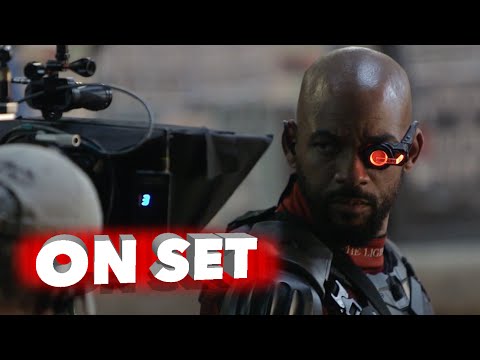 Suicide Squad: Behind the Scenes Movie Broll of Will Smith "Deadshot" | ScreenSlam