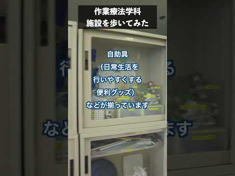 作業療法学科の施設を歩いてみた！【茨城県立医療大学】