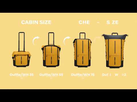 Review Samsonite Ecodiver Foldable duffle with wheels 4-in-1 - adaptable to all your travel needs